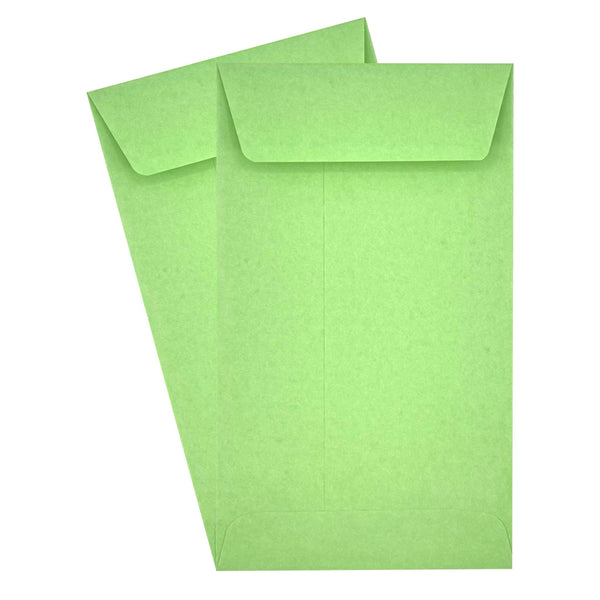 7 Coin Envelopes, 3.5" x 6.5", Sturdy 24 lb. Pastel Green Paper, Gum Flap (SY7G) - Cashier Depot